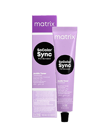 Matrix Color Sync Power Cools Pre-Bonded 7VA - Крем-краска для волос, тон средний блондин перламутрово-пепельный 90 мл - hairs-russia.ru